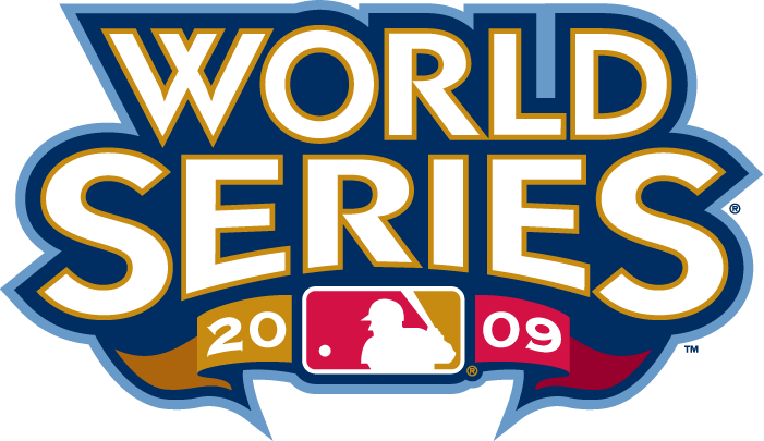 MLB World Series 2009 Wordmark Logo iron on transfers for clothing